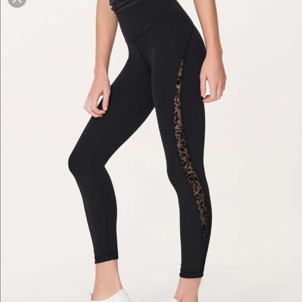 Lululemon Lace Side Leggings